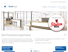 Tablet Screenshot of printtrust.de